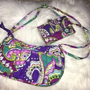 Matching Vera Bradley Purse & Wallet Bundle!